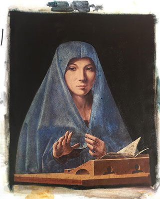 Antonello da Messina - Annunciata di Palermo