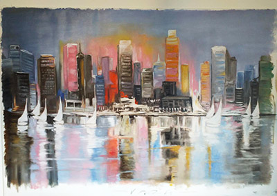 City Coast Painting